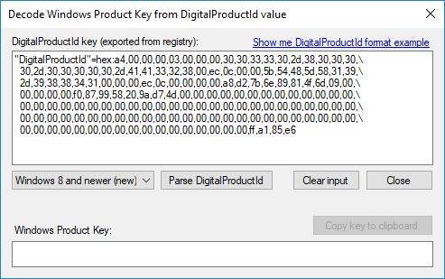 change windows 10 product id